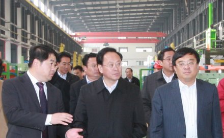 副市長胡紹軍到軟控裝備產業園調研